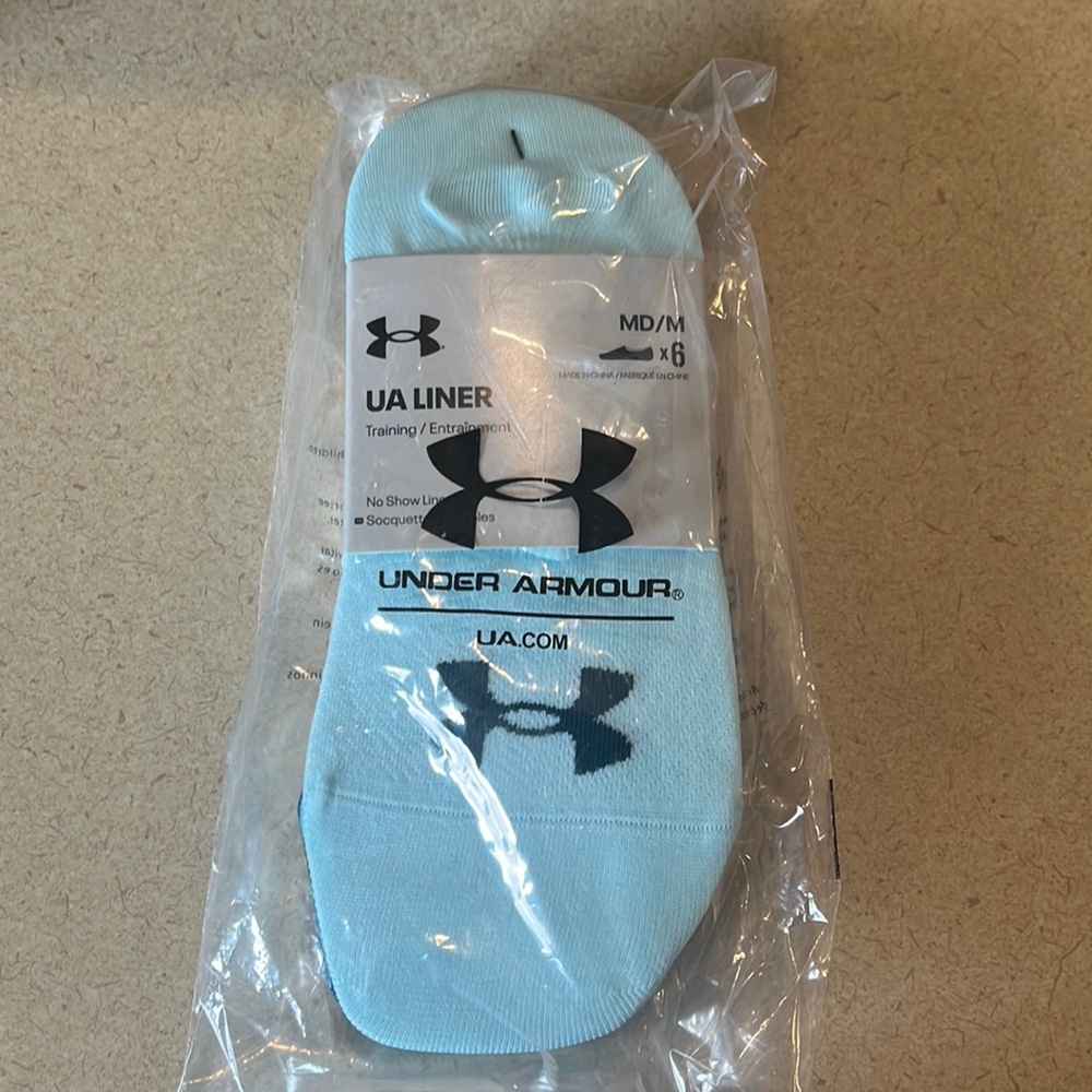 Under Armour UA Liner 6 pack socks
